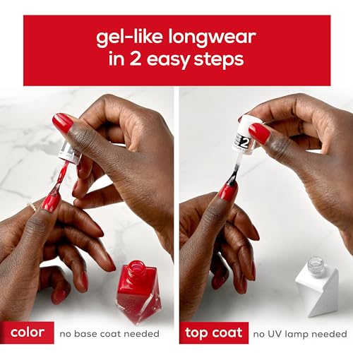 essie Gel Couture Long-Lasting Vegan Nail Polish - Statement Peace 0.46 fl oz