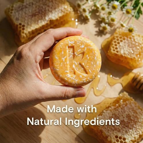 Seek Bamboo Honey Shampoo Bar - Natural Moisturizing Bar for Dry Hair