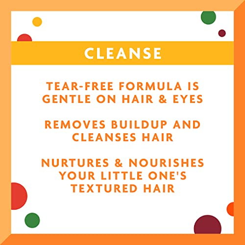 Cantu Care for Kids Tear-Free Nourishing Shampoo 8 fl oz (Pack of 3)
