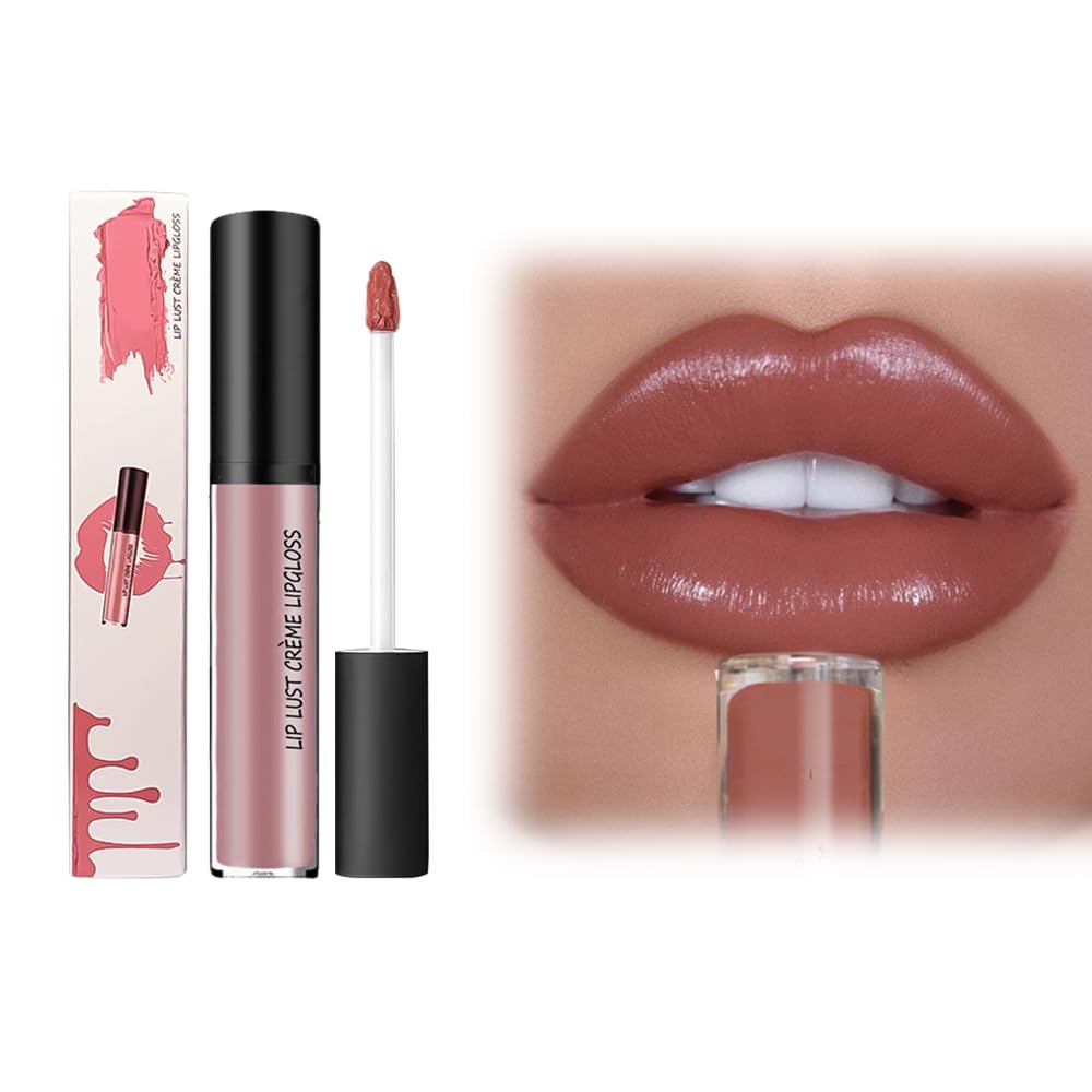 Long Lasting Cream Texture Lipstick - 12 Vibrant Colors | Hydrating Velvet Lip Makeup