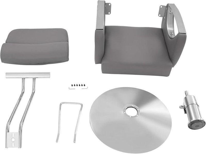 Salon Barber Chair - Hydraulic Pump & 360° Swivel Styling Chair | Adjustable Height, 440Lbs Capacity