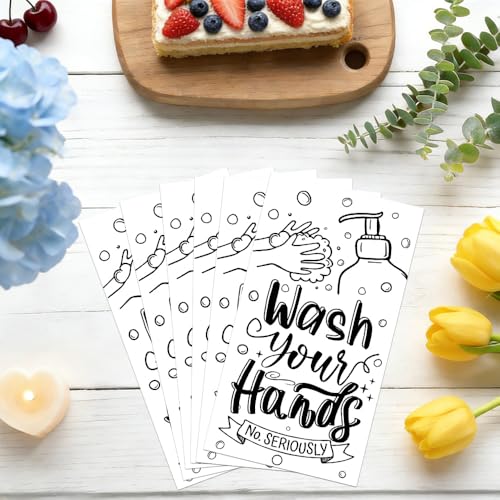 100 Disposable Hand Towels - Soft Paper Guest Napkins for Bathroom