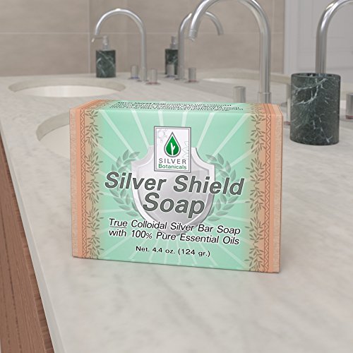 Silver Shield All-Natural Colloidal Silver Bar Soap