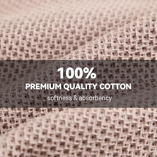 Egles 6 Pack Cotton Dishcloths - Soft, Absorbent & Quick-Drying