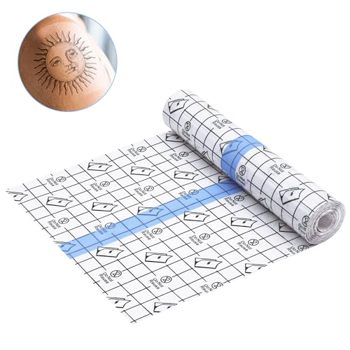 DPBB Waterproof Transparent Tattoo & Wound Bandage Roll 6in x 2yds - Sterile Adhesive Film for Aftercare & Healing