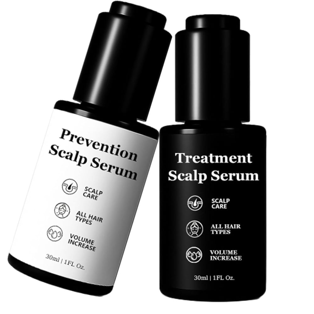 Hair Growth Serum - Plant-Based Scalp Care Formula for Fuller-Looking Hair | Nourishes Roots & Supports Healthy Scalp, 1 Fl Oz