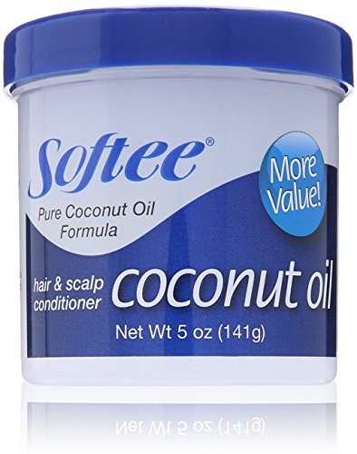 Softee Coconut Oil Hair & Scalp Conditioner - 5oz Moisturizer
