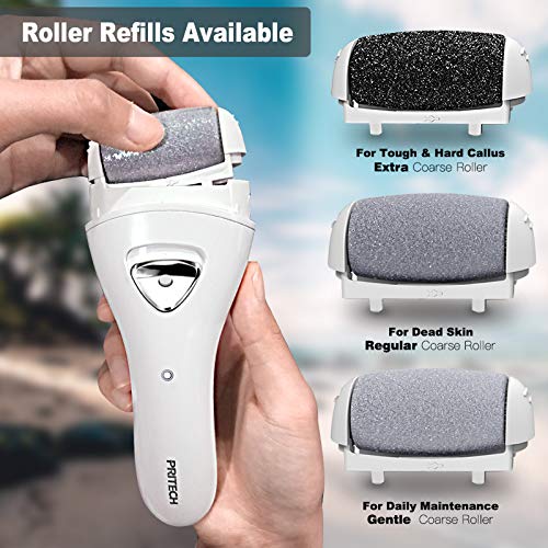 Electric Feet Callus Removers Rechargeable,Portable Electronic Foot File Pedicure Tools, Electric Callus Remover Kit,Professional Pedi Feet Care Perfect for Dead,Hard Cracked Dry Skin