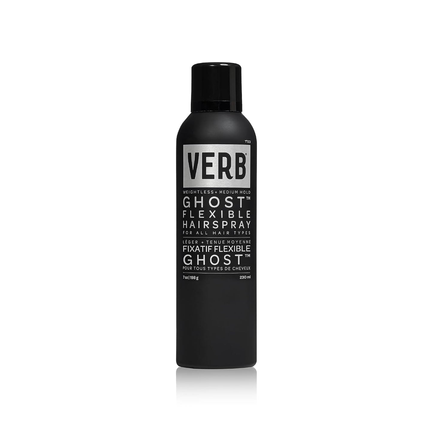 VERB Ghost Flexible Hairspray - Weightless Medium Hold for All Hair Types | Infused with Moringa Oil, Anti-Frizz & Shine