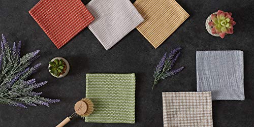 DII 100% Cotton Dishcloth Set of 5 - 12x12
