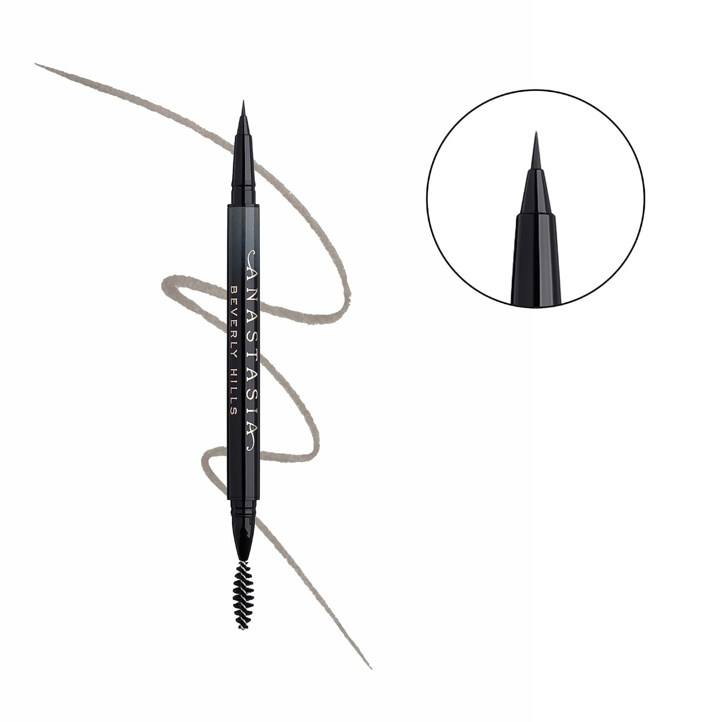 Anastasia Beverly Hills Microstroke Brow Pen - Waterproof Liquid Brow Definer with Fine Brush Tip for Natural-Looking Brows