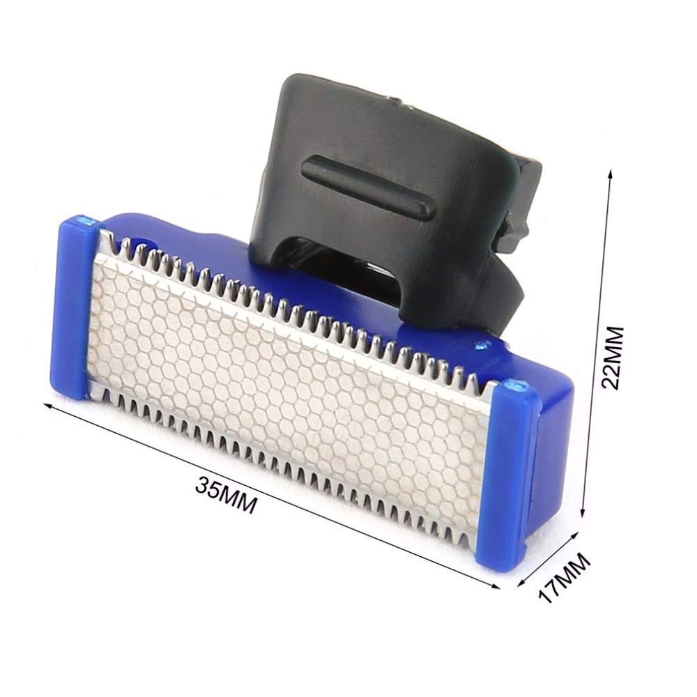 Shaver Head Shaver Comb for Solo Electric Shaver Trimmer Replacement Blades Replacement Tooth Combs 3 PCS with Brush