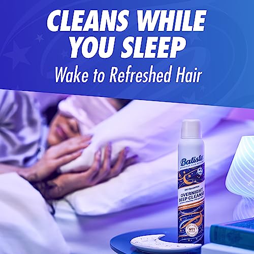 Batiste Overnight Deep Cleanse Dry Shampoo 3.81oz. Pack of 2 - Oil-Free Hair Refresh