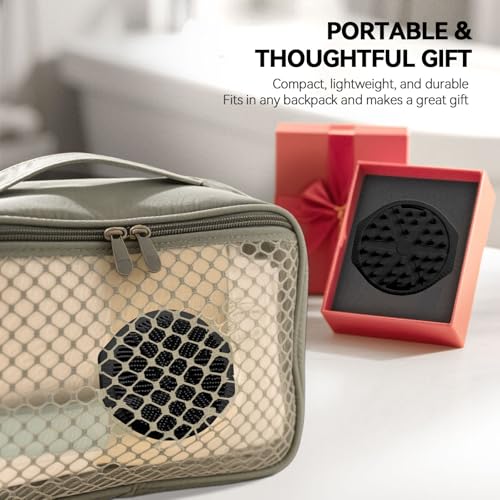 Dual-Sided Silicone Body Scrubber - 2-in-1 Exfoliating Brush