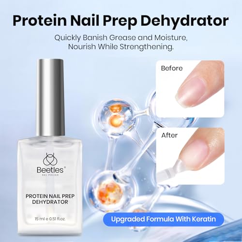 Beetles Gel Nail Kit - Clear 4 Pcs 15ml Base & Top Coat Set