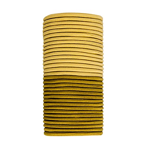 Goody Ouchless Elastic Hair Ties Pack of 2 - 32 Blonde 4MM for Medium Hair