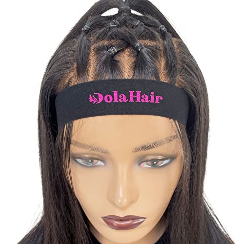 Dolahair 4-Pack Lace Melting Bands for Wigs - Elastic Edge Wraps for Natural Hair & Lace Laying
