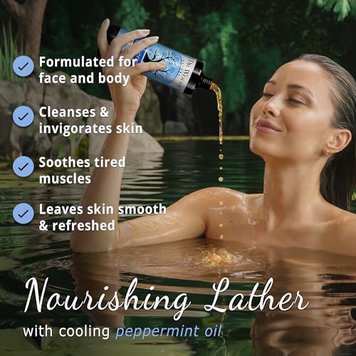 Dr. Woods Peppermint Liquid Castile Soap - 16 Fl Oz, Organic Shea Butter Body Wash