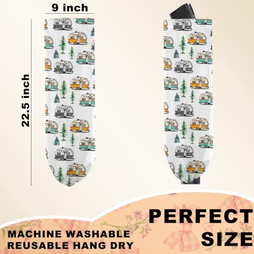 Reusable Grocery Bag Holder - Wall-Mounted Storage Organizer