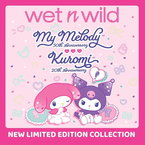 wet n wild My Melody and Kuromi Eye & Face Palette - Cozy Cuteness