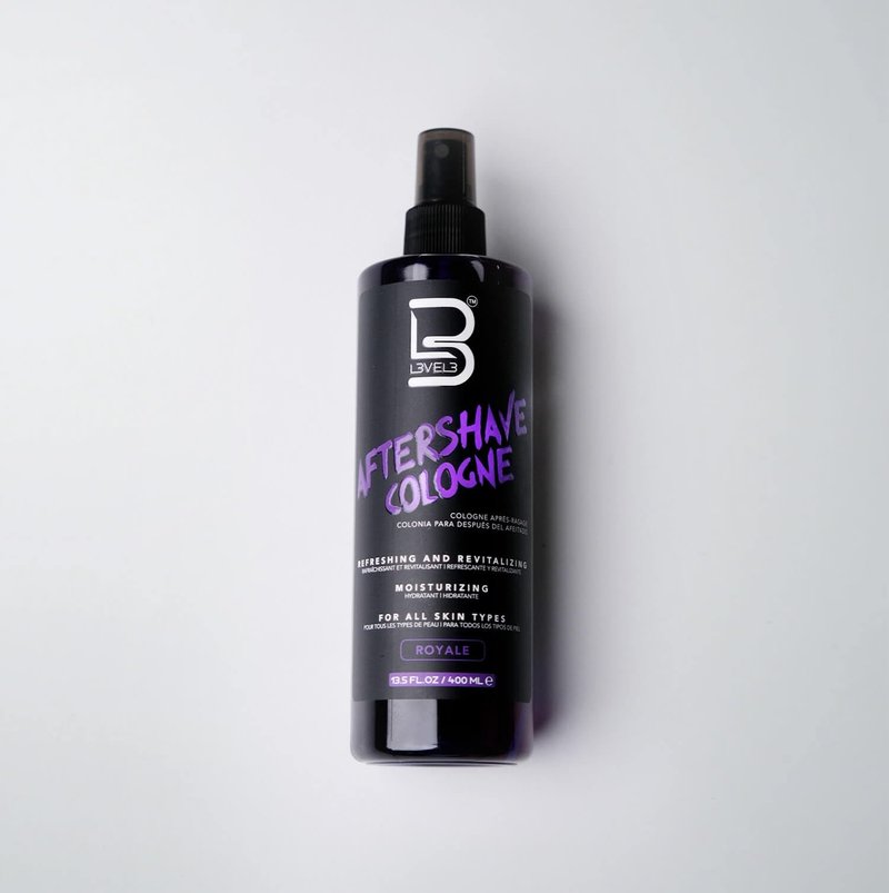 L3 Level 3 After Shave Spray Cologne - Softens Skin - Refreshes and Relieves Face and Skin - Moisturizing Formula Level Three After Shaving
