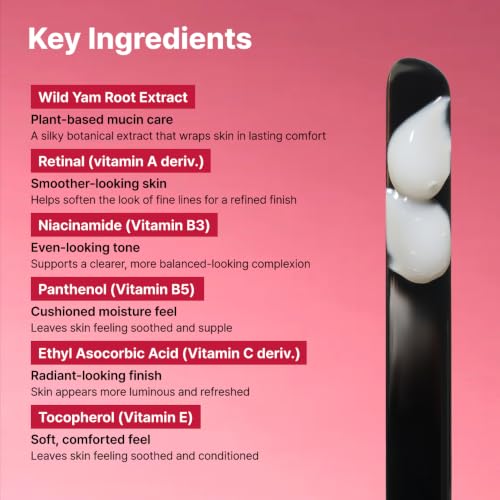 NIDA Youthful Formula Yam Mucin ABCE Facial Cream - Hydrating Anti-Aging Treatment, 1.86 fl. oz.