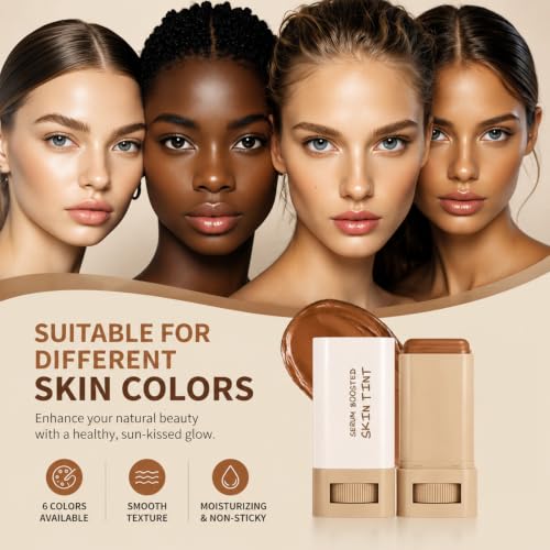 Lulesi Skin Tint & Beauty Balm Serum Stick #06 - Hydrating Foundation Primer