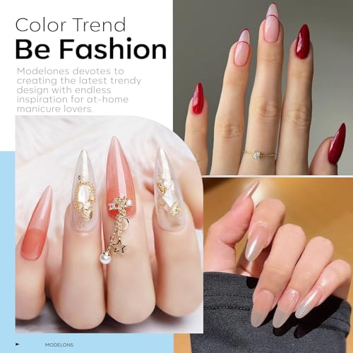 Major Dijit Gel Nail Extension Kit with UV Lamp, Drill, and 500 Almond Tips