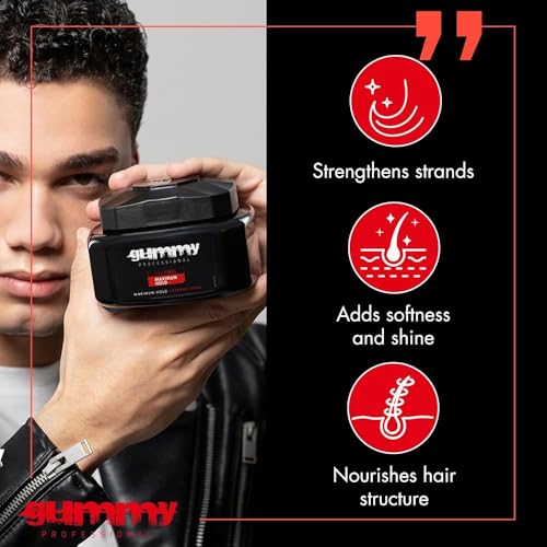 Gummy GU-GU101B Unscented Hair Gel 500ml - Maximum Hold & Extreme Style