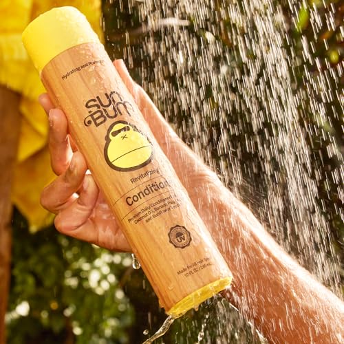 Sun Bum Revitalizing Hydrating Conditioner 10 oz Pack of 2 - Vegan & Paraben-Free Hair Treatment
