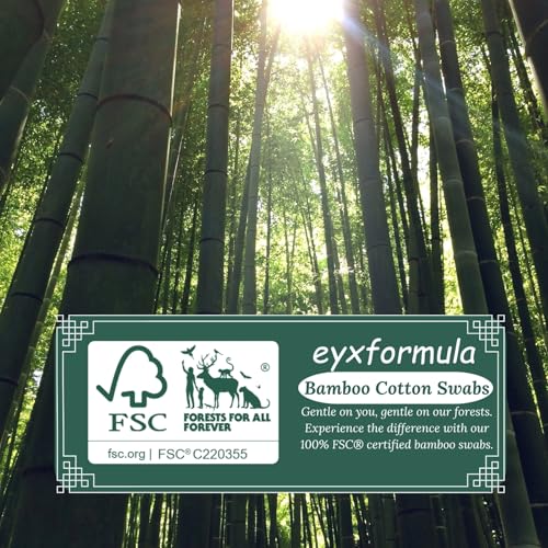 Eyxformula 200 Pcs Gun Cleaning Swabs - 6 Inch Cotton Precision Tips