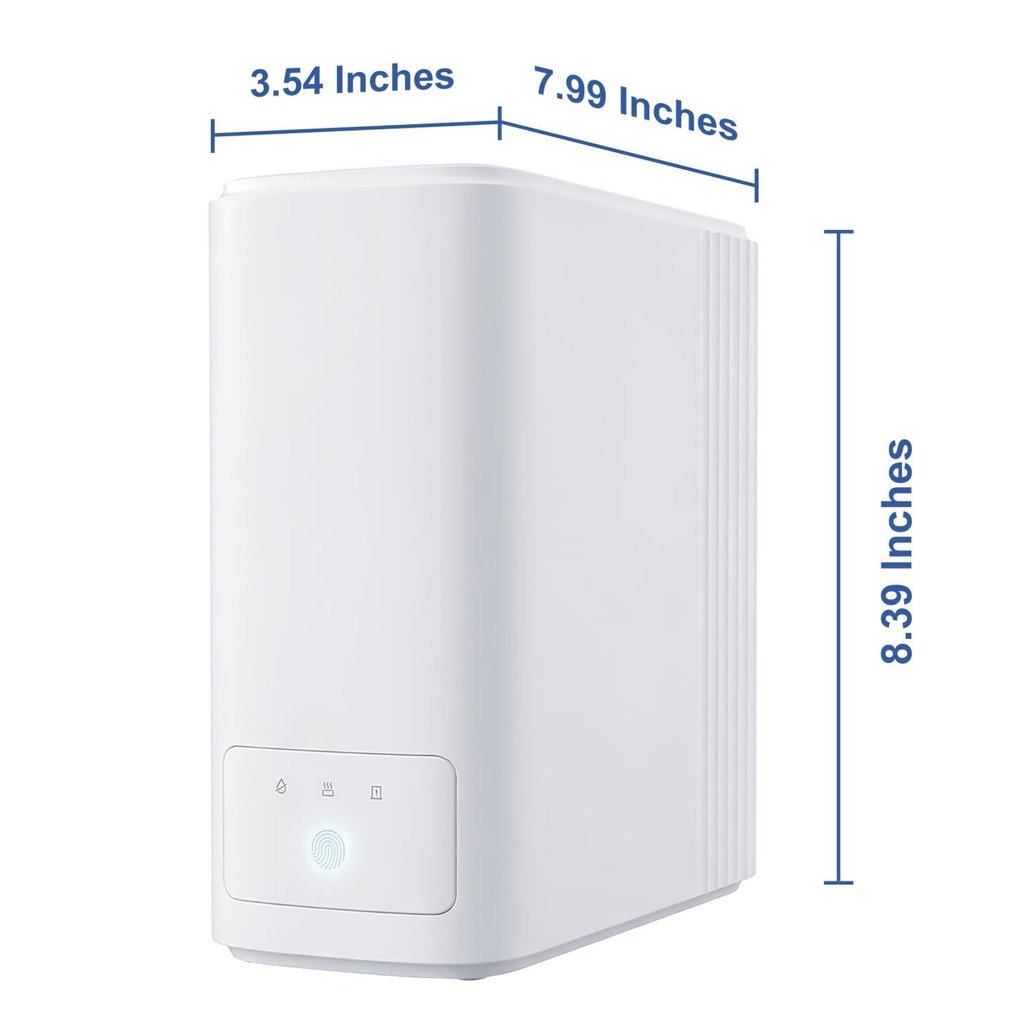 Hot Towel Dispenser & Face Hot Towel Warmers — 55°C (131°F) Smart Pop-Out 5s Rapid-Heat Drawer for Bathroom, Includes 20 Disposable Facial Towels for Skincare