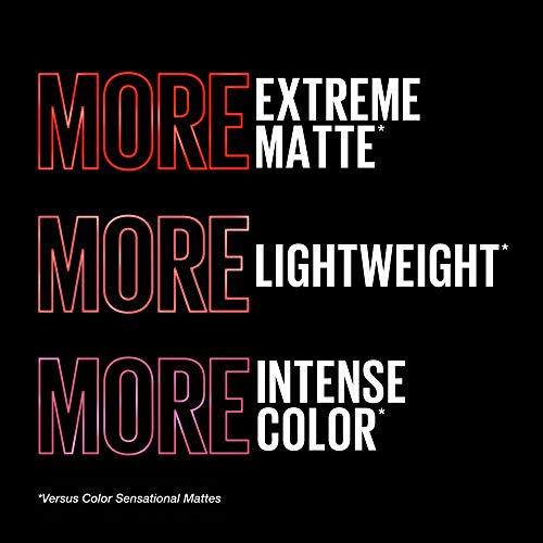 MAYBELLINE Color Sensational Ultimatte Matte Lipstick - More Mauve, 0.06 Oz