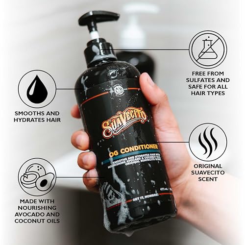 Suavecito OG Conditioner 16 oz - Hydrating Hair Care with Avocado & Coconut