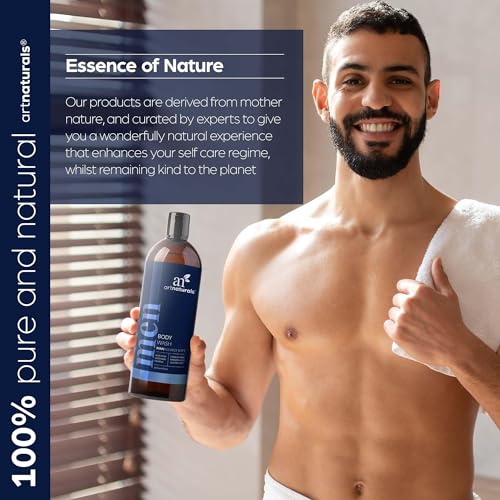 ArtNaturals Men's Body Wash - Natural Botanical 16oz Deep Clean & Refresh