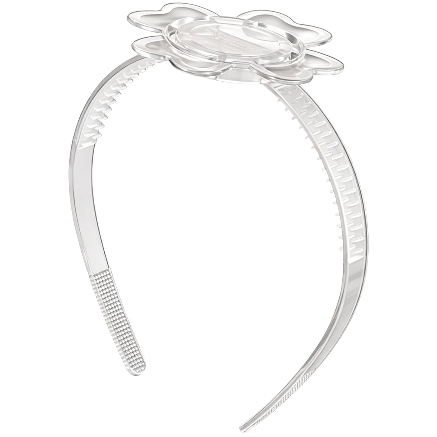 unibouti Graduation Cap Headband Insert Clear - Original Four Leaves Clover - Secure Your Grad Cap on Curly, Natural Hair, Braids, Locs, Twists and Straight Hair