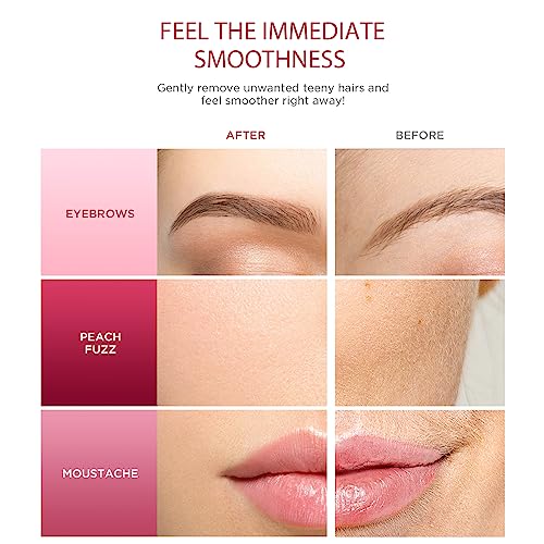 SINAHET 3 Pack Dermaplane Razors for Women Face Hair Removal & Exfoliation