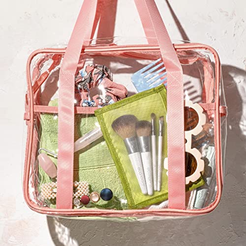 EcoTools On-The-Go Makeup Brush Kit - Travel Size Set with Bag