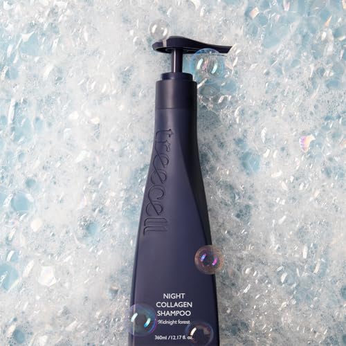 TREECELL Night Collagen Shampoo - 17.58 Fl Oz | Deep Hydration & Cleansing