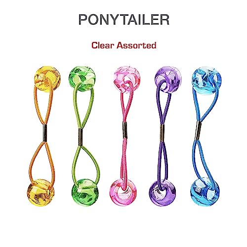 RED by Kiss 10-Piece Colorful Ball Hair Ties for Kids