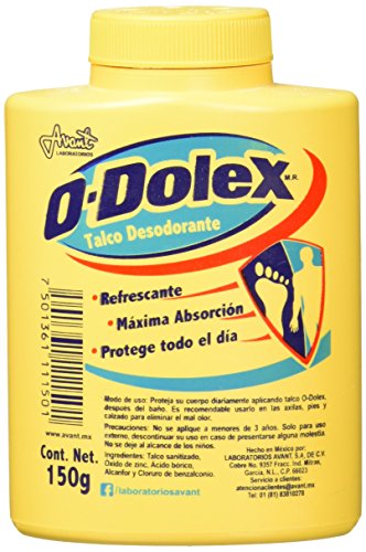 Odolex Talcum Powder Deodorant 150g - Long-lasting Freshness