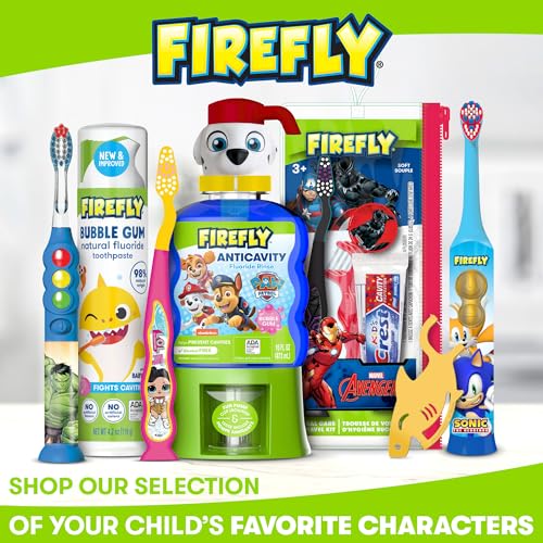 Firefly Teenage Mutant Ninja Turtles Power Toothbrush - 2 Pack with 3D Cover