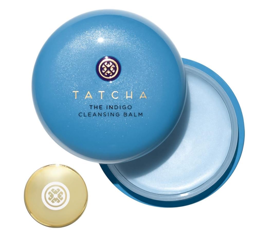 TATCHA Indigo Cleansing Balm - Gentle Moisturizing Makeup Remover | Fragrance-Free, Buttery-Soft 1.9 oz