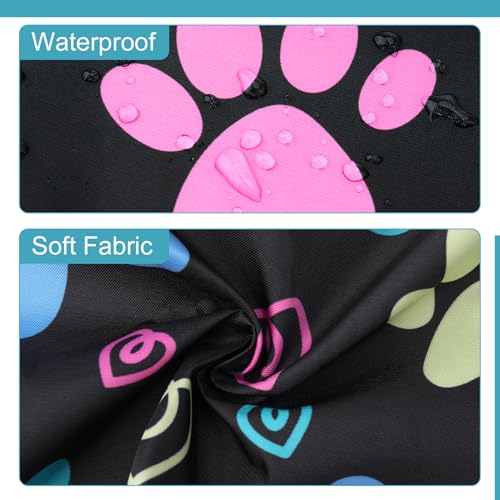 Waterproof Dog Grooming Apron - 2 Pack with Pockets, Adjustable
