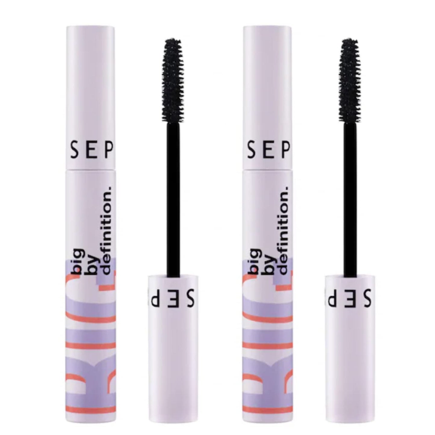 Sephora Collection Big By Definition Mascara - Volumizing & Long-Wearing Formula for Fuller Lashes | 2-Pack