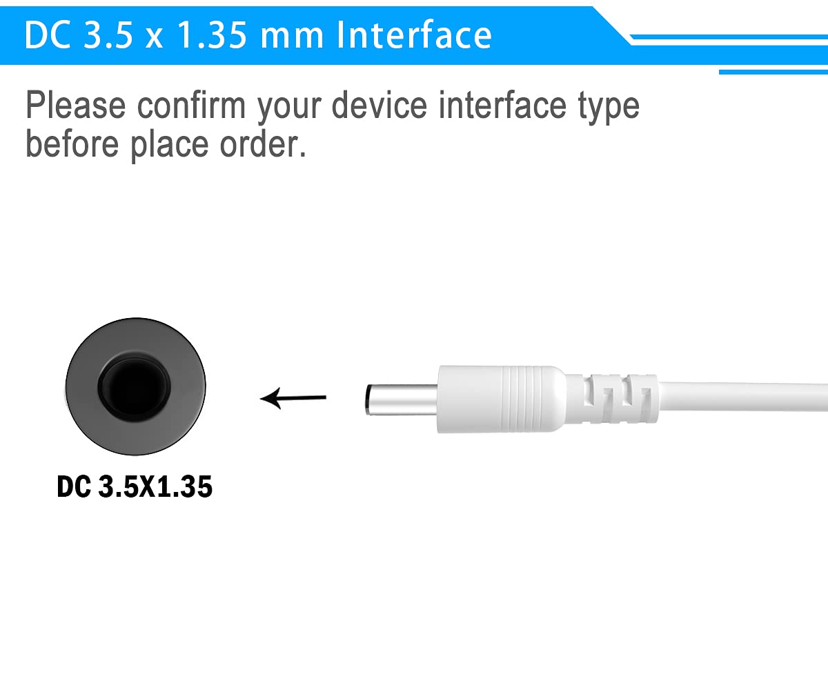 Replacement Charger Cord for Compatible with Luna Series Facial Cleanser,USB Charger Cable Compatible with Foreo Luna, Luna2,Luna Mini,Luna Mini 2,ISSA Series E-Toothbrush USB DC Charging Cable Wire