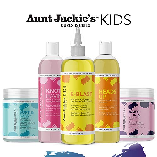 Aunt Jackie's Kids E-Blast Daily Oil for Dry Scalp, 8 oz