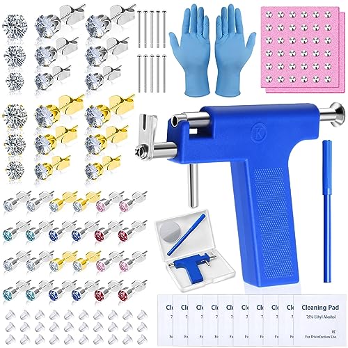 Professional Ear Piercing Gun Kit with Stainless Steel Studs