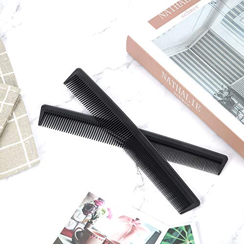 Leinuosen 3-Pack 8.5-Inch Hair Combs for Styling & Detangling