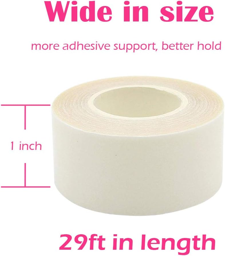 Double-Sided Skin Tape - Body & Clothing Friendly Self-Adhesive Fashion Tape | 1 in x 29 ft